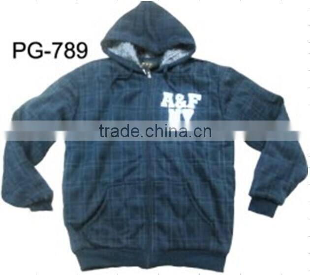 Wholesale Winter Hoodies Man Fleece Hoodie Jacket(PG-789)