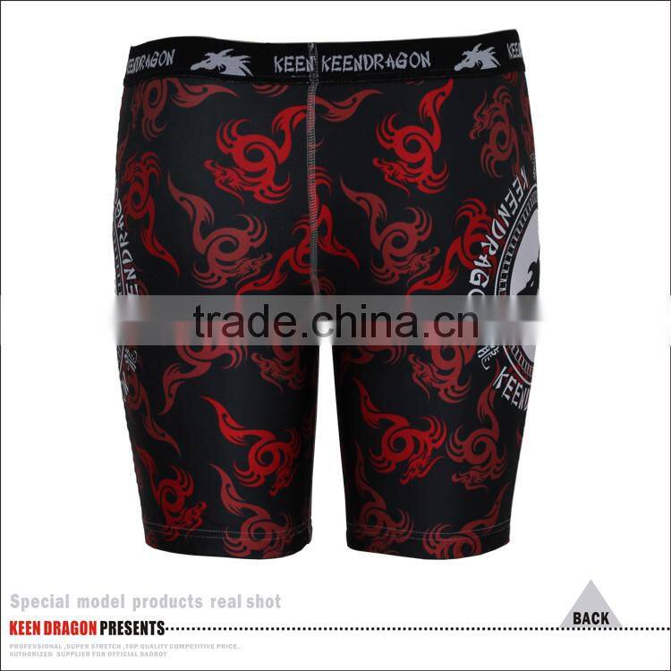 4 needles 6 threads superior comfort wholesale custom compression shorts