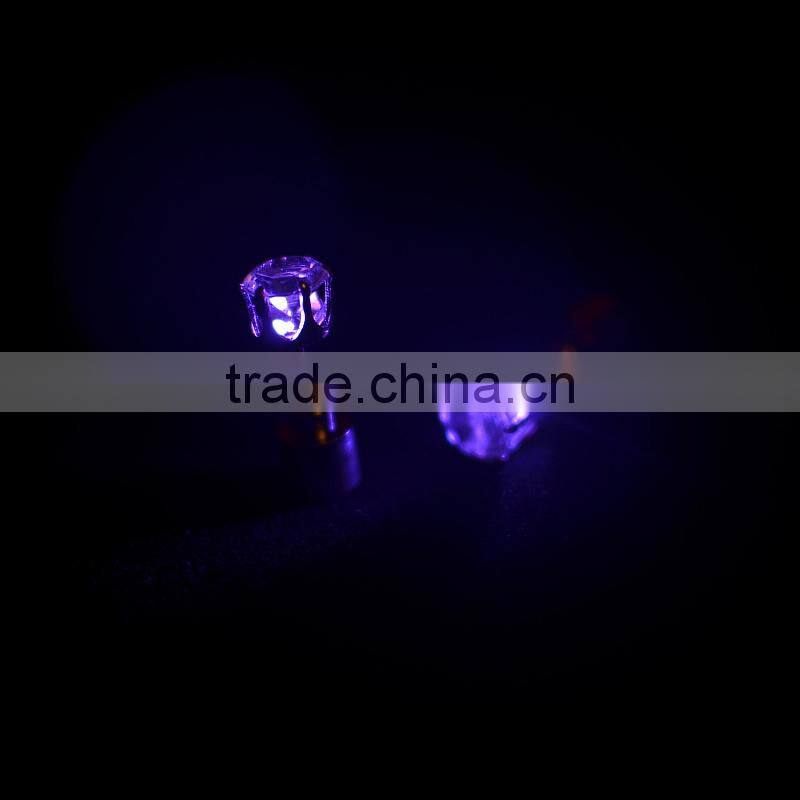Wholesale Crystal Lighting LED Ear Stud new ear nail