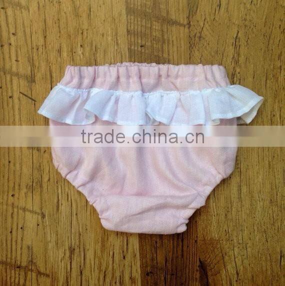 Newborn baby clothes baby mushroom linen frill bloomers little boy girl bulk buy grey underwear