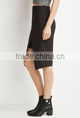 Female bust in best collocation skirt level split a pencil