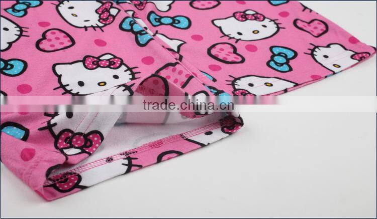 Pink color suit pajamas for girls