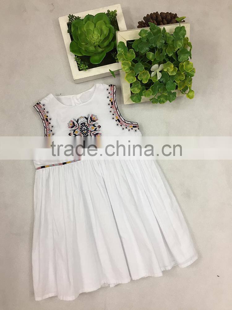 Latest Girl child dress long frock design cotton dress