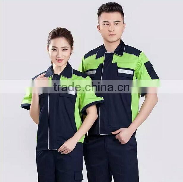 Custom New Plain Factory Cheap Coverall Work uniforms for Mechanical Workshop