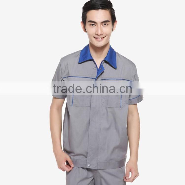 OEM Service Polyester Cotton Workwear Uniforms Industrial Uniform