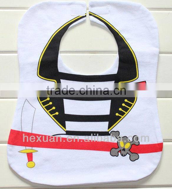 12 designs can choose baby bibs/3 layers baby bibs/superman baby bibs /in stocked or OEM