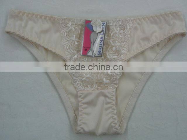 hot women underwear nylon emboridered lace panty smooth & soft feel