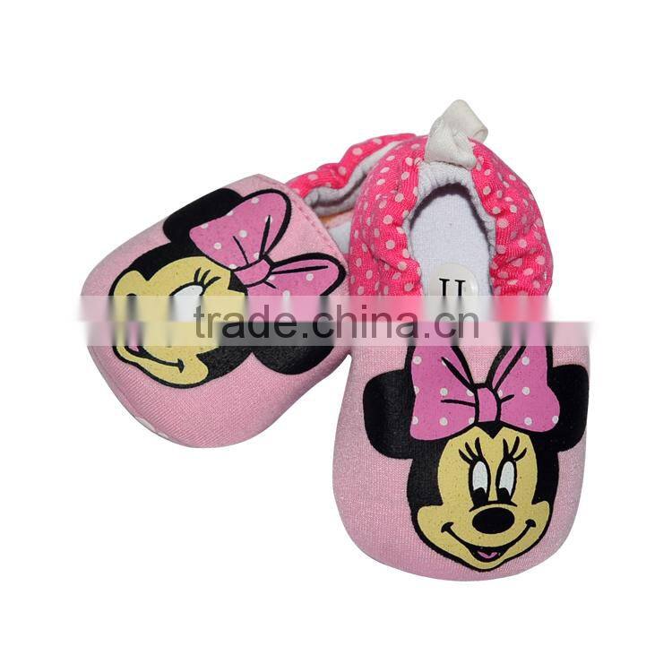 Adorable Mickey face printed Baby shoes