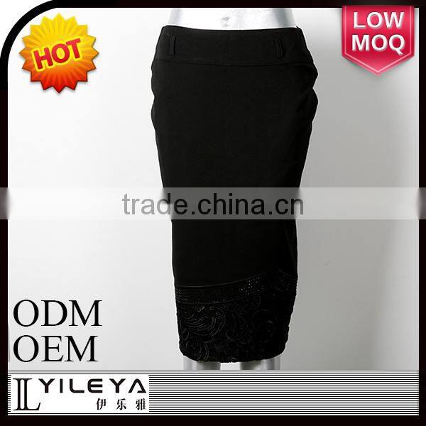 new design high waist narrow office lady mini skirt