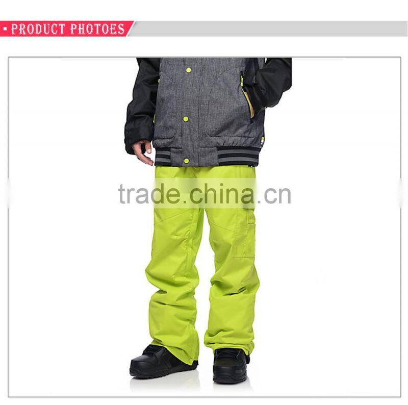 Custom lastest design snow clothing mens snowboard pants
