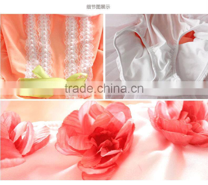 hot selling strapless ballet dance costumes for babies and girls