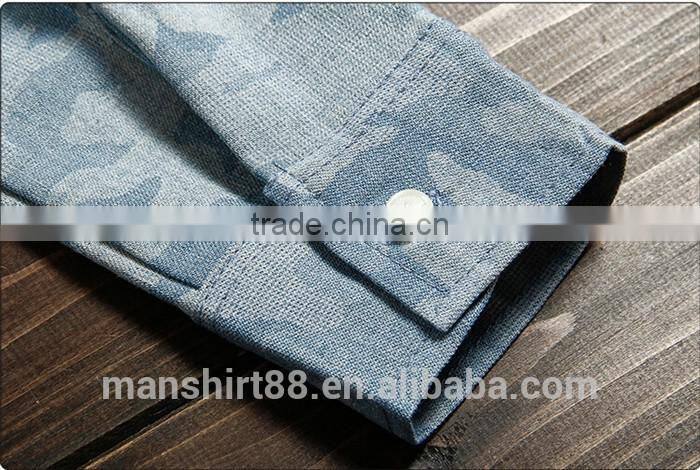 Latest shirts pattern for men fancy military style shirts men