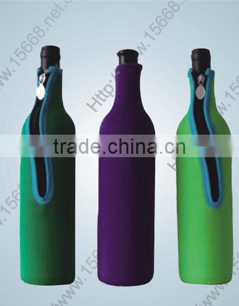 GR-B0172 unique fashion neoprene wine bottle cooler