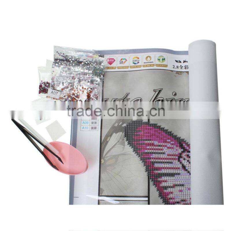 Multicolor Butterfly Pattern Embroidery Diamond Painting DIY Kit Cross Stitch