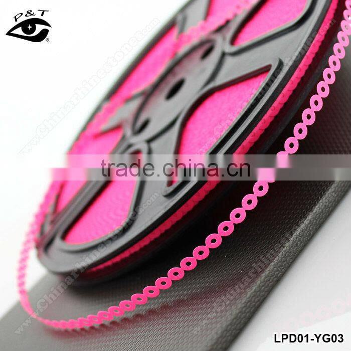 Spangle sequins reel neon color sequin roll for shoes clothing