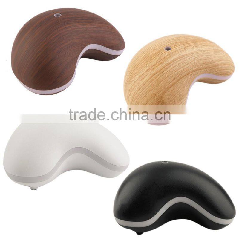 2016 Hot Portable Size Home Office Health Accessories Ultrasonic Cashew US/EU Plug Nut Shape Humidifier Air Diffusers Fragrances