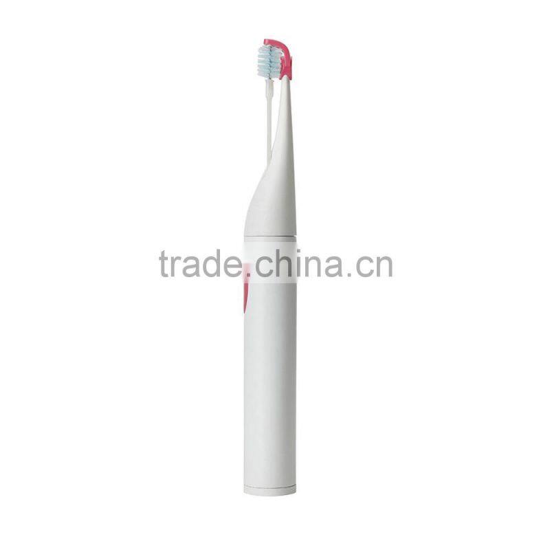 Kids and adult electric toothbrush with double heads holder