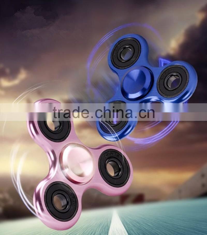 Hot Toys New Fingertips Metal Spiral Fingers Gyro Toys