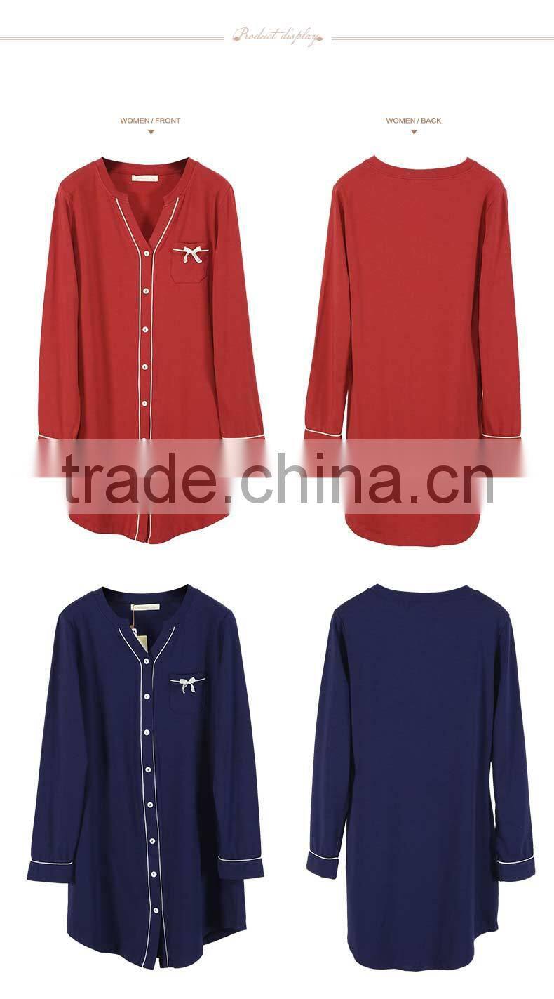 High tenacity Qianxiu deft design stylish female nighty
