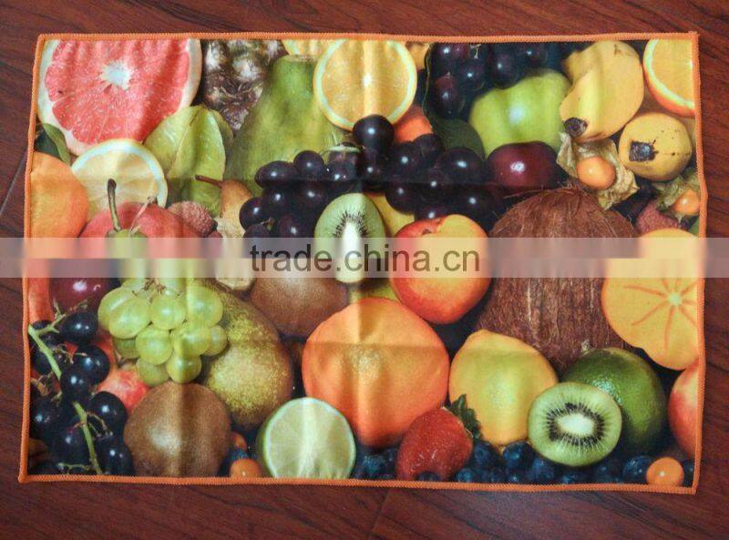 good looking custom design heat transfer printing chamois towel