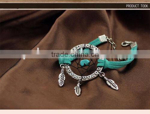 2015 factory price dreamcather bracelet friendship bracelet