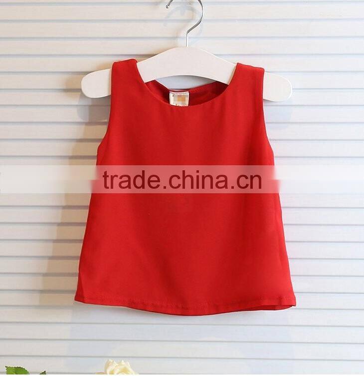 Wholesale Girls Latest Party Wear Suits Design For Baby Kids Boutique Clothing Chiffon Tops + Polka Dot Skirts 2pcs Sets