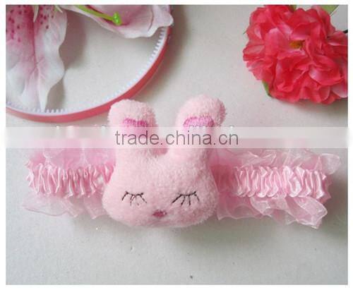 rose lovely rabbit baby bow hair bands