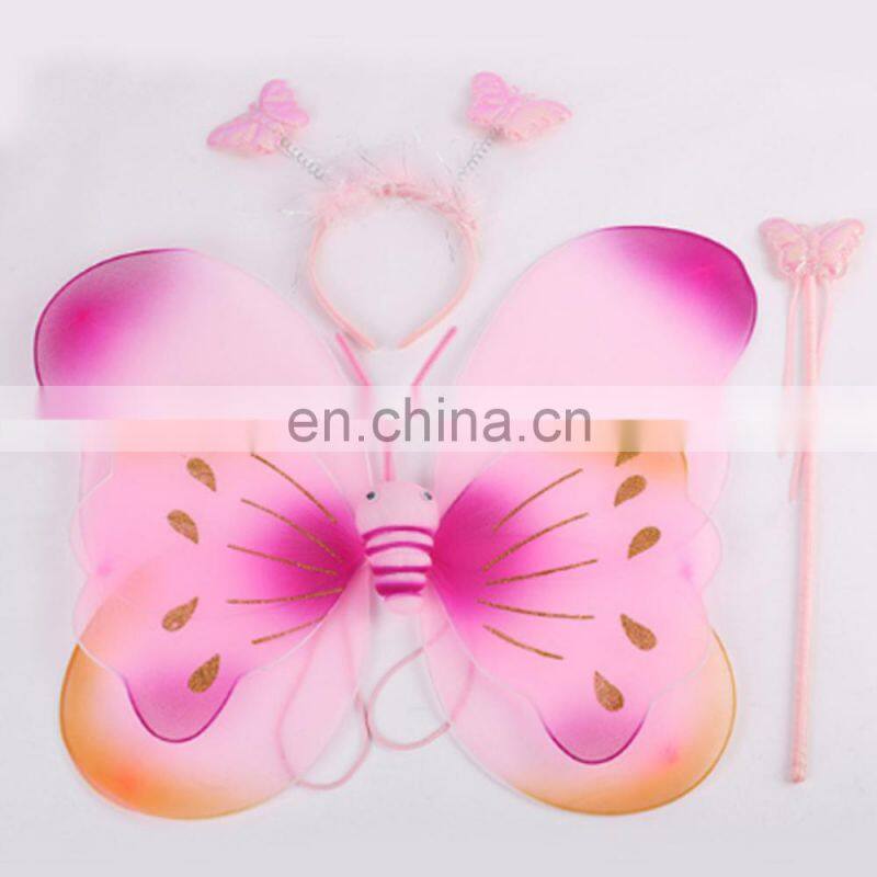 Made in china beauty fashion funny fairy butterfly wing for girls in high quality