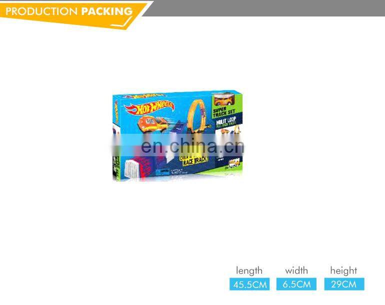 2017 Hot sell funny kids plastic race track car railway car