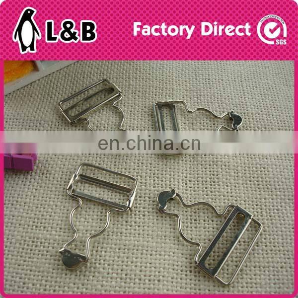 Zinc Alloy suspender adjuster buckle