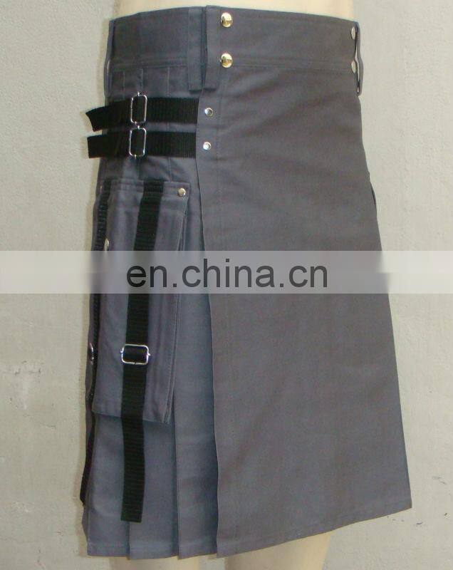 2014 High Quality Active Men Magic Utility Sports Casual Pocket Kilt