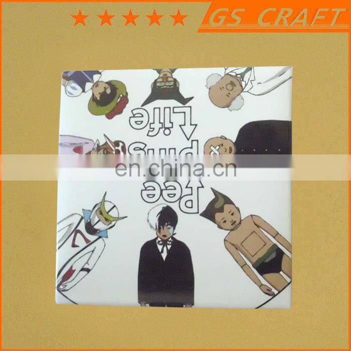 high quality button bottle opener keychain / magnetic button badge / mirror badge