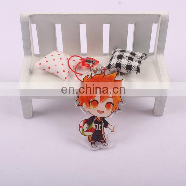 Cheaper Acrylic promotion flashing mobile phone straps custom