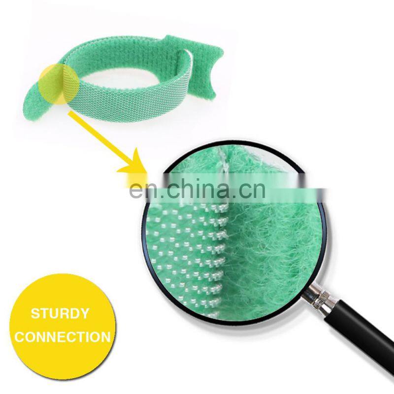 High Frequency Adjustable Hook And Loop Cable Ties