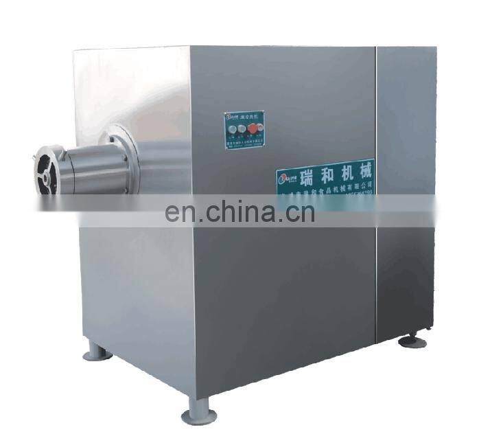 JR-200 Electric Frozen Meat Mincer for Sausage Production Line