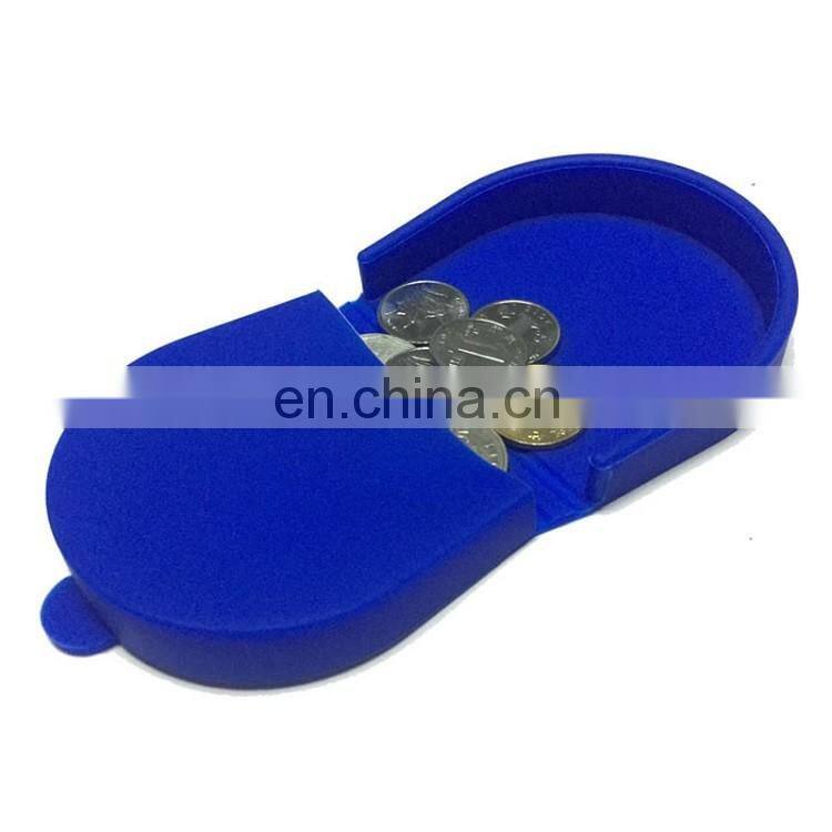 Women wallet Pouch Square and Oval Squeeze Cheap Small Silicone Coin Purse