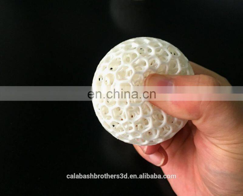 Funny Pets Dog Puppy Cat Ball Hollow 3D Printing Dogs Cats Play ball Toy