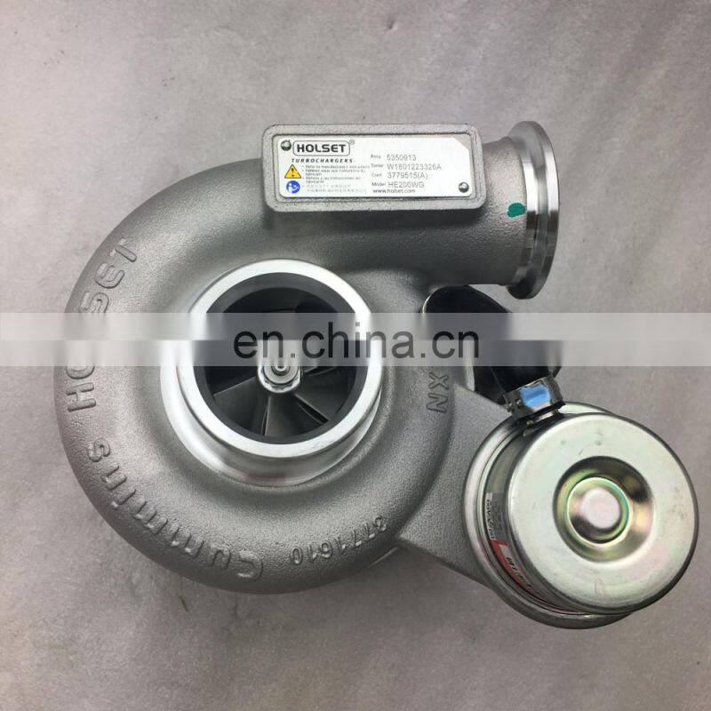 HE200WG turbocharger 5350913 / 3779515 / 5329067 / 3796172 for Cu-mmins Engine ISF3.8