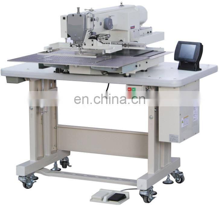 computerized lock stitch programmable pattern industrial sewing machine for garment