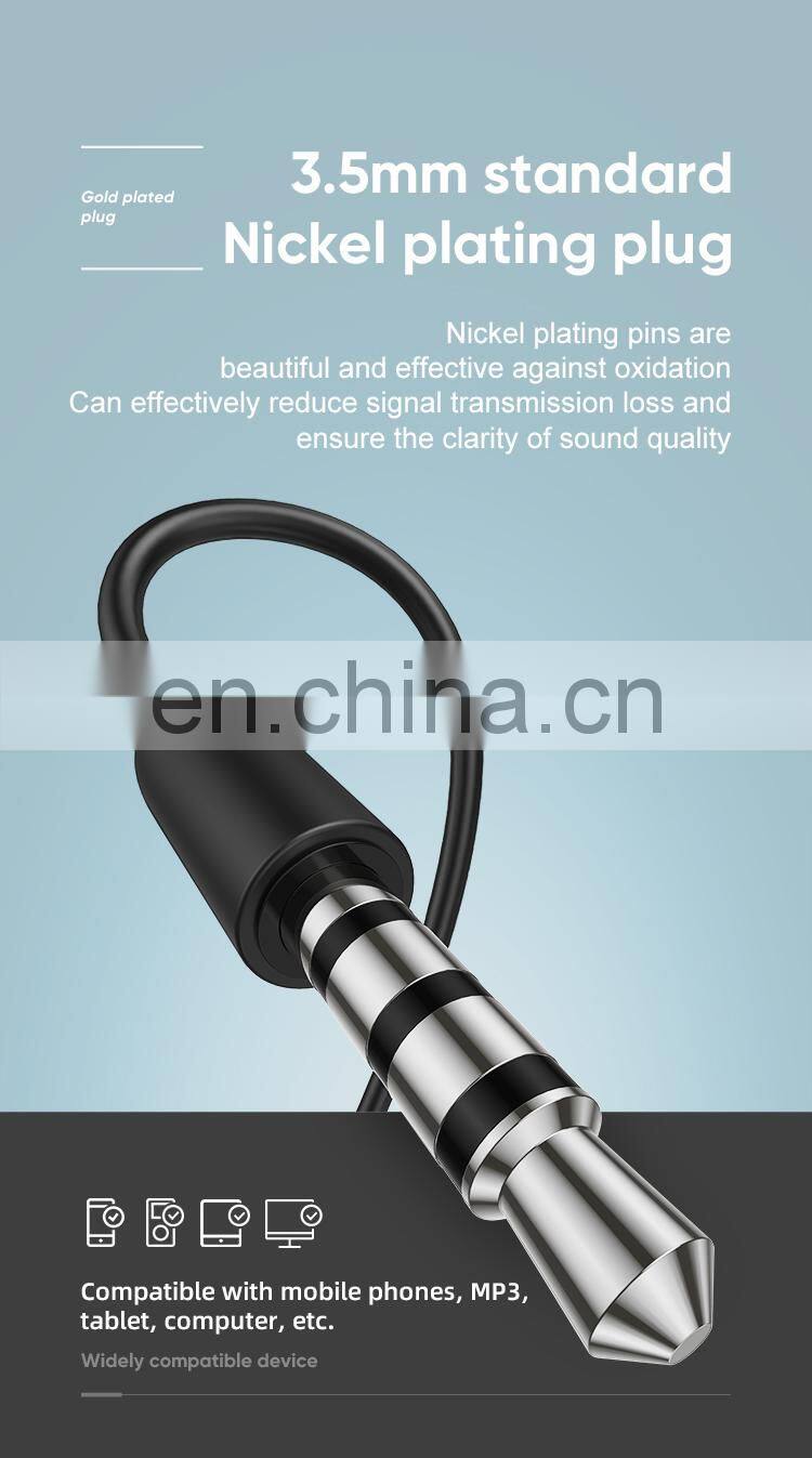 JOYROOM earphones Metal new design stereo earphone