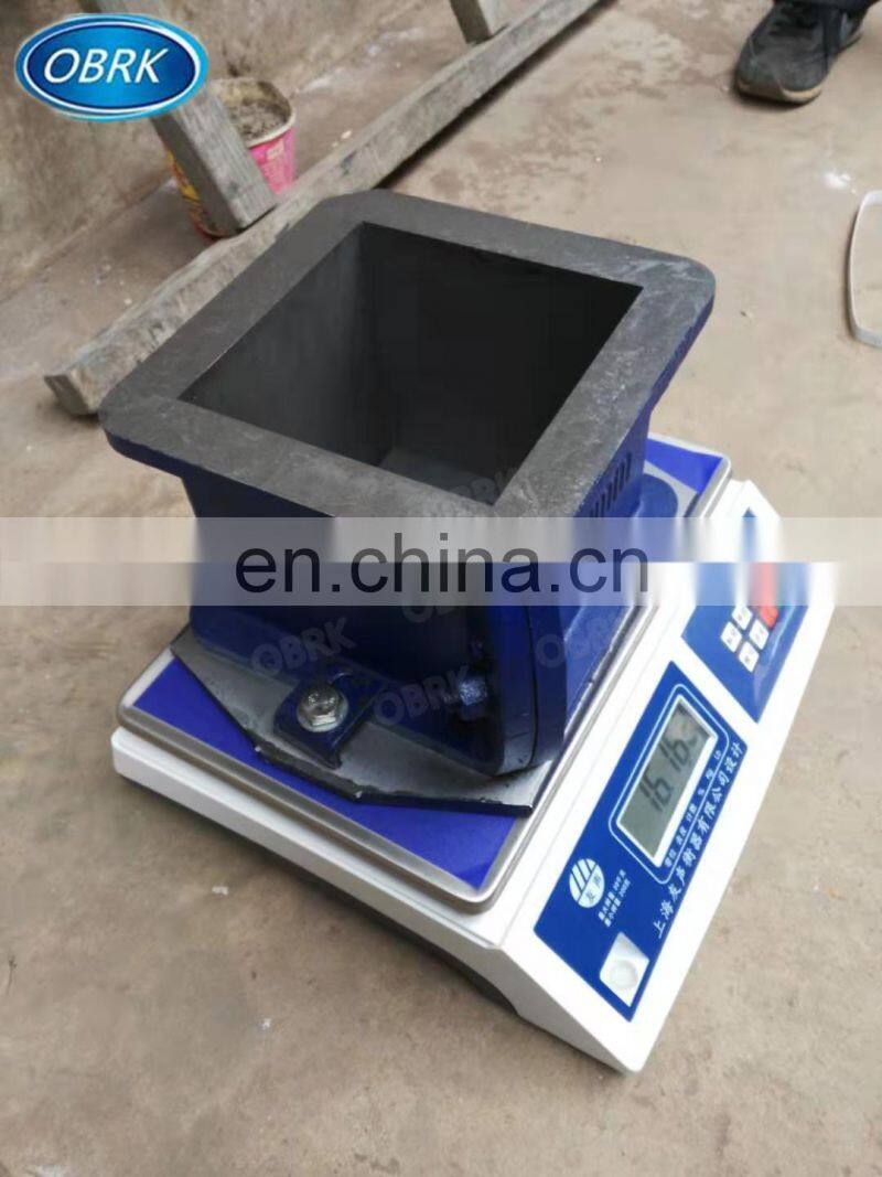 Highly Processed Cast Iron Concrete Cube Test Moulds
