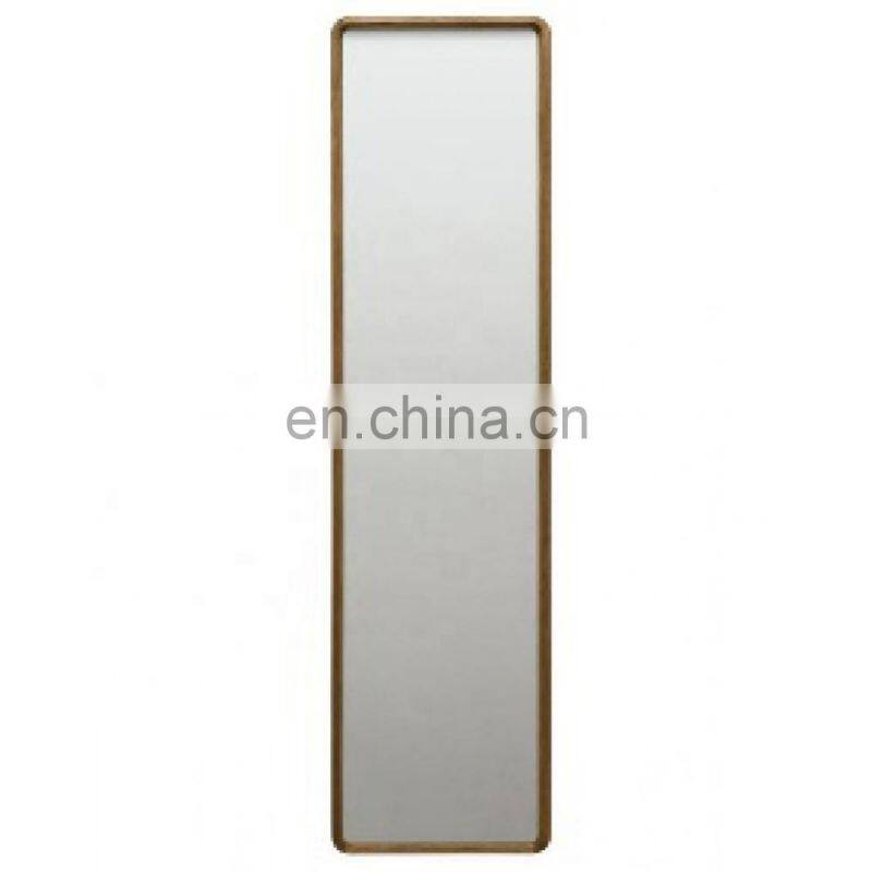 100% Solid Oak Wood Frame Wall Mirrro Full Length Floor Stand Mirror