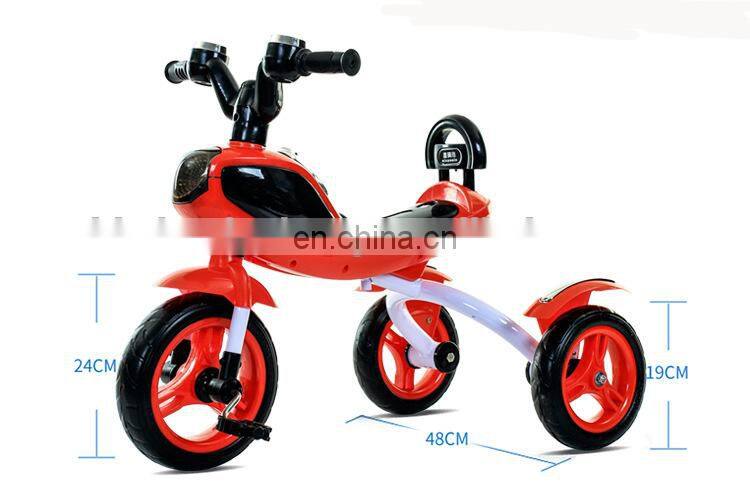Kids Folding Tricycle 3 Wheels For Children Kids Tricycle With Music And Lights Toy Kid Tricycle