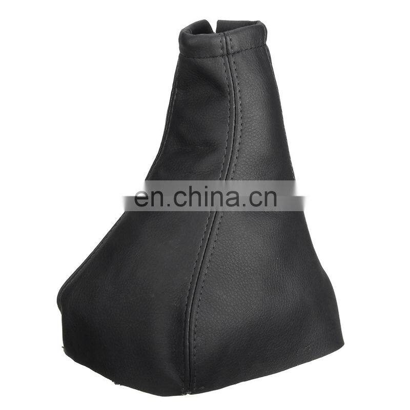 2 Pcs/Set Black Handbrake Gear Gaiter Dust Cover Set for Vauxhall Opel 2001-2006 CORSA B 1993 -2000