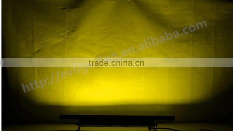 72*3W rgbwa dmx led strip wall washer light