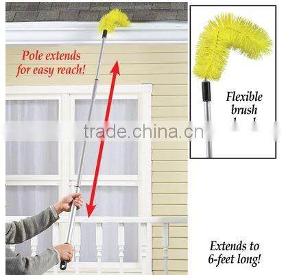 Flexible Telescopic Long Handle Gutter Cleaning Brush/Gutter Brush