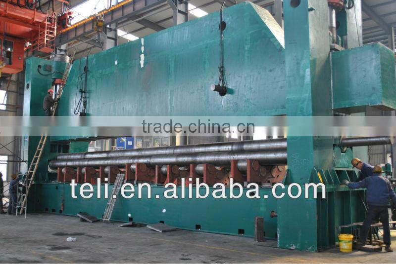 big size 3 roller sheet rolling machine