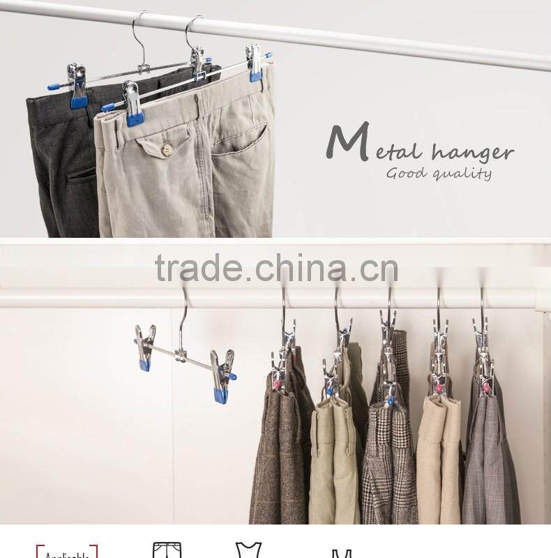 metal hanger with clip metal hanger clip pants clothes metal hanger