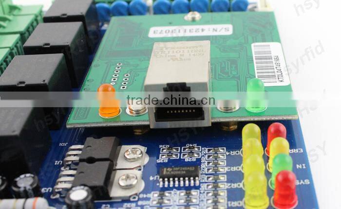 Wiegand web ethernet tcp/ip 4 door access controller