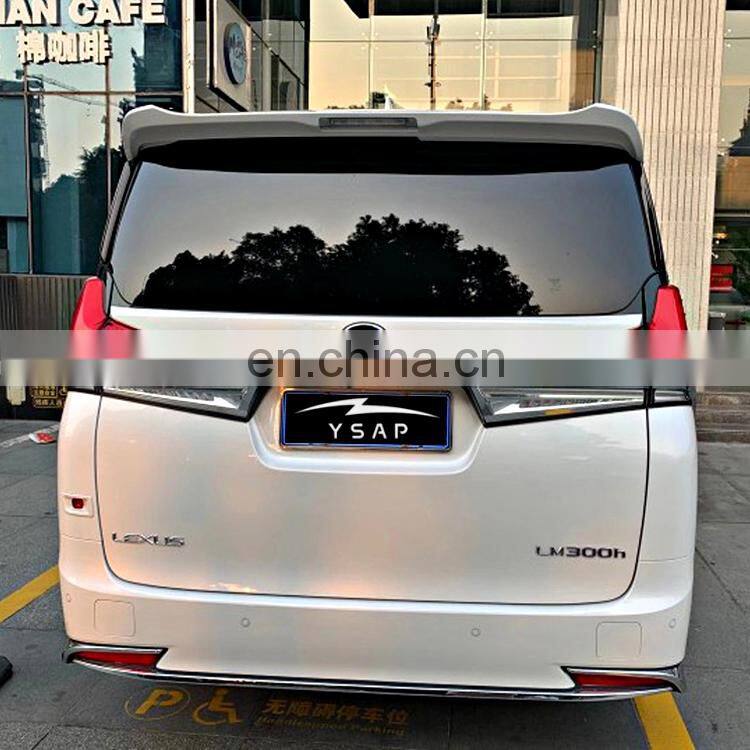 New design hot selling auto body kit accessories headlamp taillamp bumper grille for 15-20 Alphard facelift to LM kit upgrade